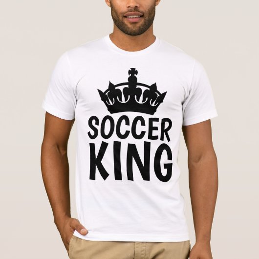 サッカーキングTシャツ Tシャツ (正面)