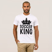 サッカーキングTシャツ Tシャツ (正面フル)