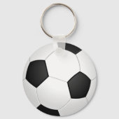 サッカーキーチェーンサッカーボール キーホルダー (裏面)