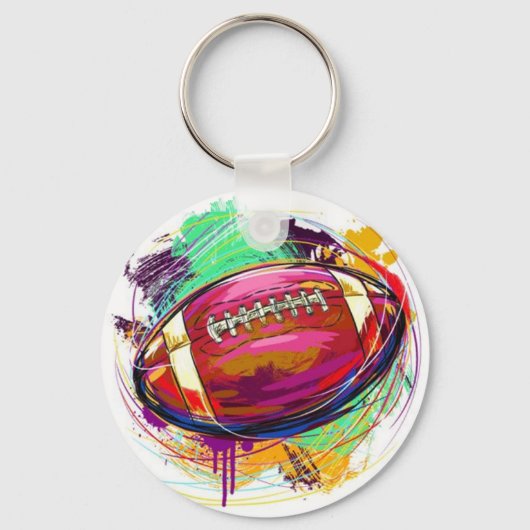 サッカーキーチェーン キーホルダー (正面)