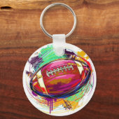 サッカーキーチェーン キーホルダー (正面)