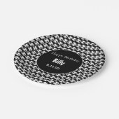 サッカーギフトパーソナライズされた誕生日紙プレート ペーパープレート (アングル)