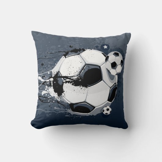 サッカークッションカバー クッション (正面)