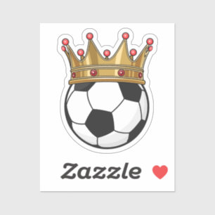 サッカークラウンキング シール