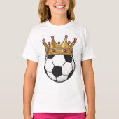 サッカークラウンキング Tシャツ (正面)