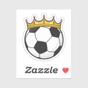 サッカークラウンクイーン シール