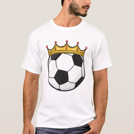 サッカークラウンクイーン Tシャツ (正面)
