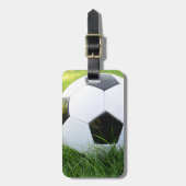 サッカークラシックボール ラゲッジタグ (正面縦)