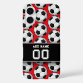 サッカークラシック |サッカーカッコいいのギフト Case-Mate iPhoneケース (裏面)