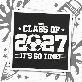 サッカークラス2027卒業おめでとう先輩 スタンダードカクテルナプキン