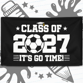 サッカークラス2027卒業おめでとう先輩 横断幕