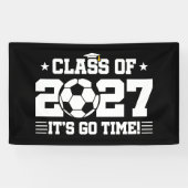 サッカークラス2027卒業おめでとう先輩 横断幕 (横)