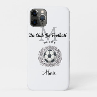 サッカークラブのモノグラムです、FIFAワールドカップイヤー iPhone 11 PROケース