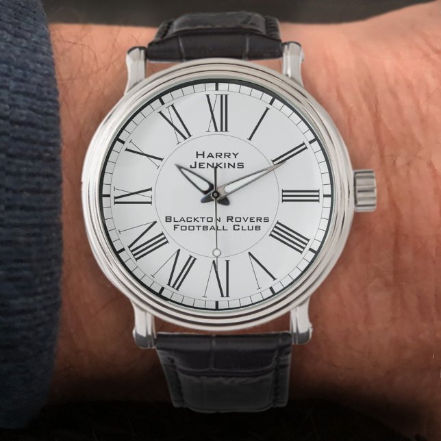 サッカークラブサポーター 腕時計 (クリエイターアップロード済み)