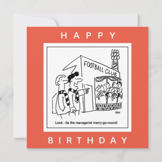 サッカークラブスタジアムディマネジアルカートゥーン カード (正面)