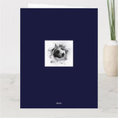 サッカークラブ 指導者への感謝カード サンキューカード (裏面)