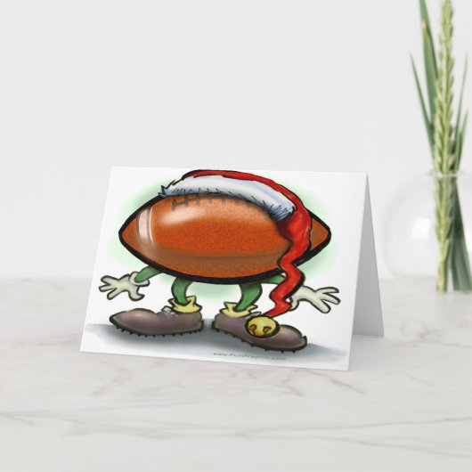 サッカークリスマスカード シーズンカード (正面)