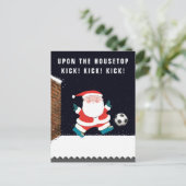サッカークリスマスカード シーズンポストカード (スタンド正面)