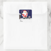 サッカークリスマスギフトタージュ スクエアシール (バッグ)