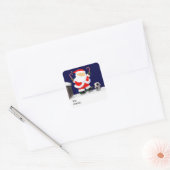サッカークリスマスギフトタージュ スクエアシール (封筒)