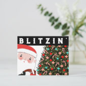 サッカークリスマスホリディポストカード シーズンポストカード (スタンド正面)