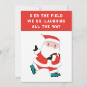 サッカークリスマスホリデーカード シーズンカード (正面)