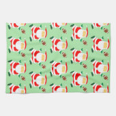 サッカークリスマスホリデーギフト キッチンタオル (横)