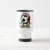 サッカークリスマス トラベルマグ (中央)