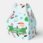 サッカークリスマス フェイバーボックス (正面サイド)