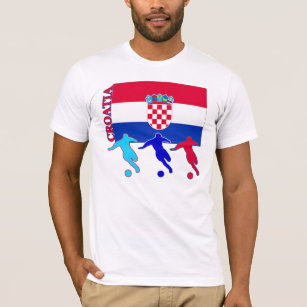 サッカークロアチア Tシャツ