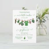 サッカークロザライン誕生日パーティーの招待 招待状 (スタンド正面)