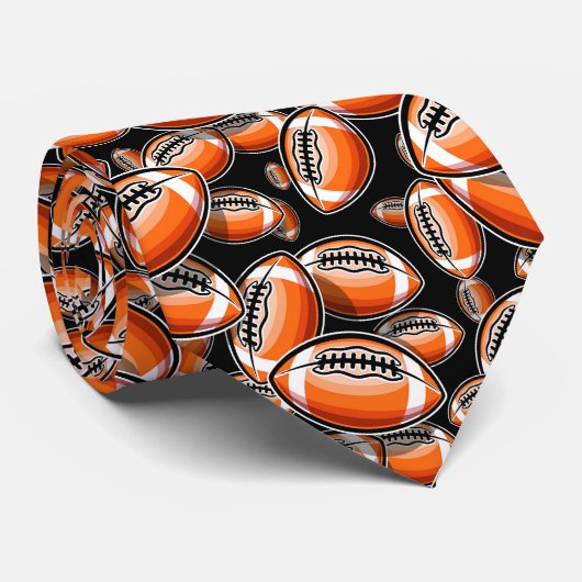 サッカークールのスポーツ模様 ネクタイ (ロール)