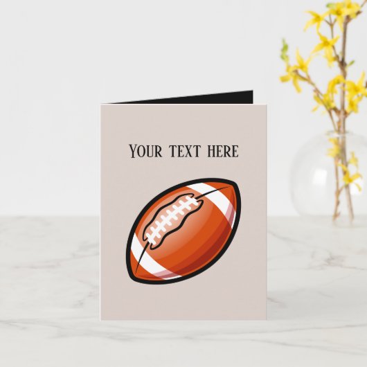 サッカークールの愛好家はメッセージを追加 カード (黄色い花)