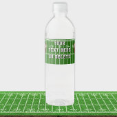 サッカークールパーソナライズされたのウォーターボトルラベル ペットボトルラベル