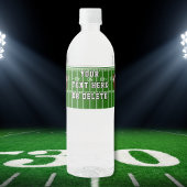 サッカークールパーソナライズされたのウォーターボトルラベル ペットボトルラベル