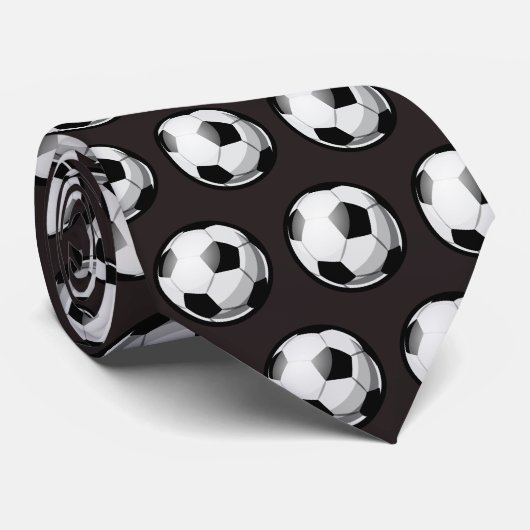 サッカークールボールスポーツのタイル模様 ネクタイ (ロール)