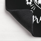 サッカーグラム サッカー ハート マウスパッド (コーナー)