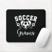 サッカーグラム サッカー ハート マウスパッド (マウス)