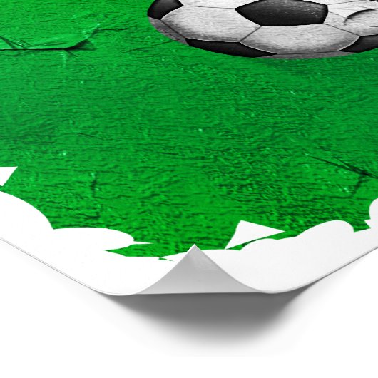 サッカーグランジ ポスター (角)