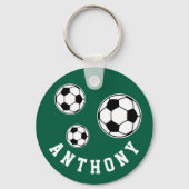 サッカーグリーンキッズの新学期 キーホルダー (裏面)