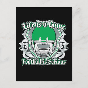 サッカーゲームグリーン ポストカード