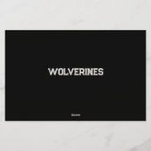 サッカーゲームスコアカードカード 便箋 (裏面)