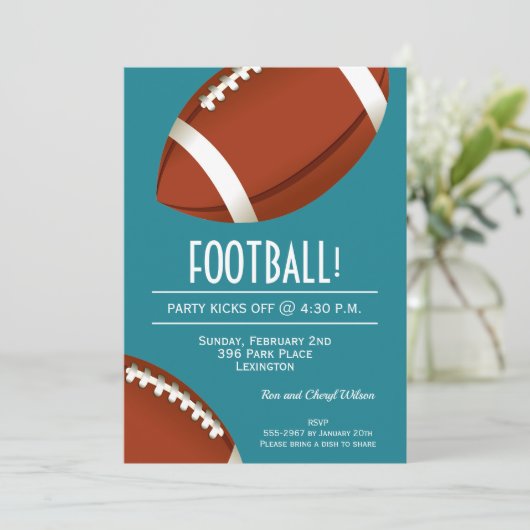 サッカーゲームデイアクア 招待状 (スタンド正面)