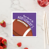 サッカーゲームデイパープル スタンダードカクテルナプキン (インサイチュ)