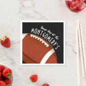 サッカーゲームデイブラック スタンダードカクテルナプキン (インサイチュ)