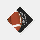 サッカーゲームデイブラック スタンダードカクテルナプキン (角)