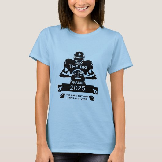 サッカーゲームファンテレビ時計パーティー Tシャツ (正面)