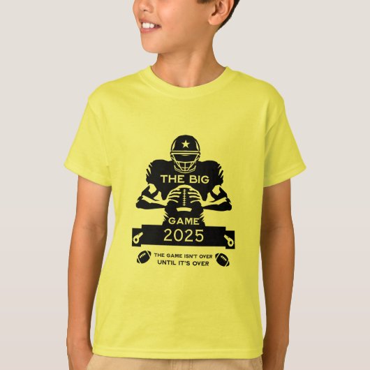 サッカーゲームファンテレビ時計パーティー Tシャツ (正面)