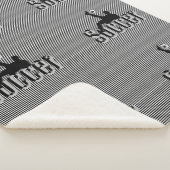 サッカーゲーム、大きなシェルパ毛布 シェルパブランケット (3/4)