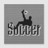 サッカーゲーム，磁気カード (正面)